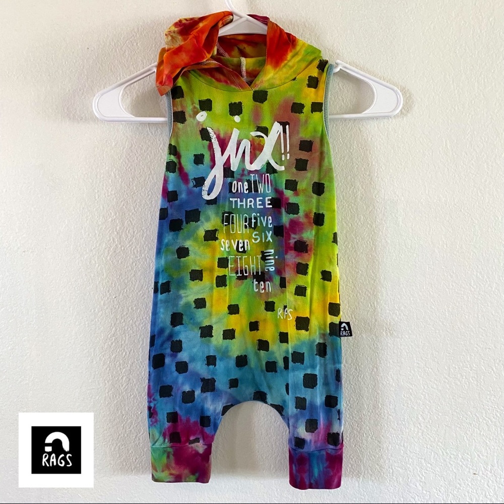 RAGS Custom Tie Dye Romper 18/24m